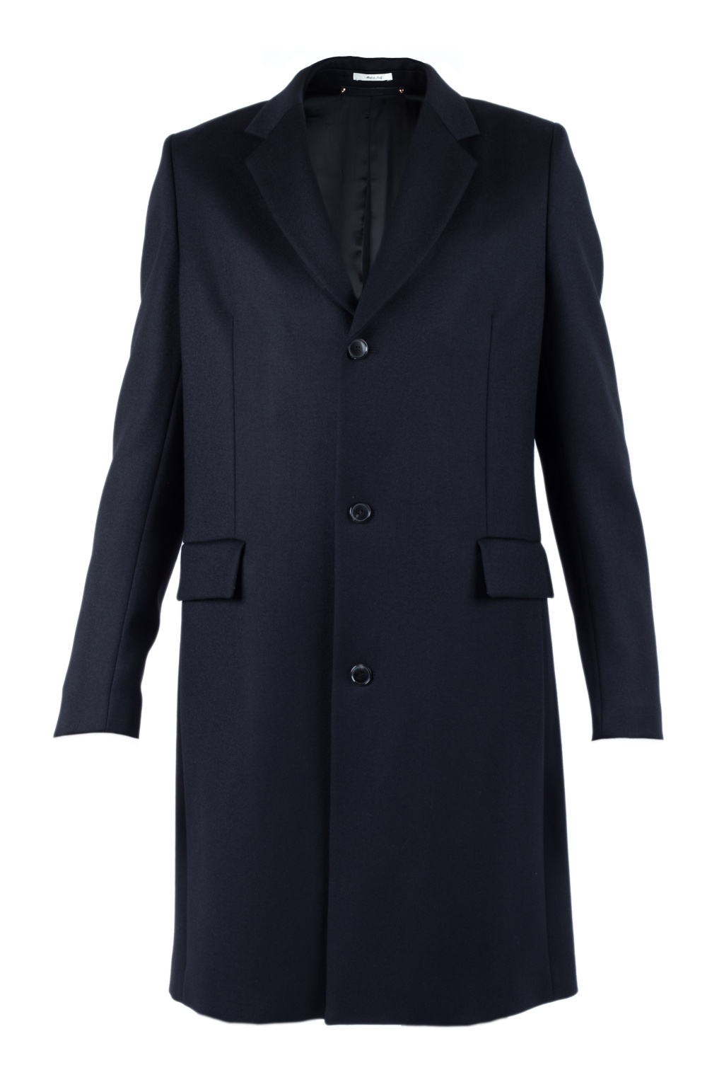 Black Wool Coat Paul Smith - Vitkac Canada